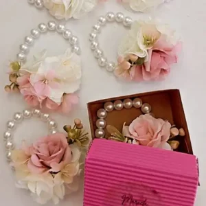 Pulsera Dama de Honor Flores