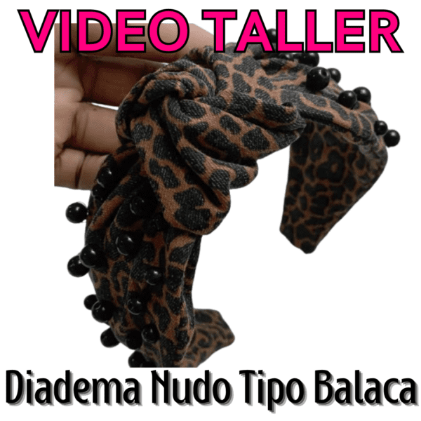 Diadema Tipo balaca nudo