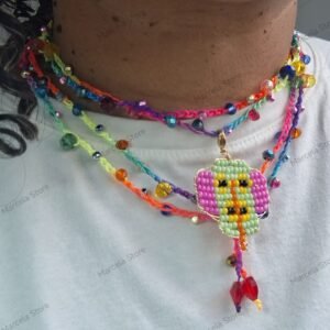 Collar Acrochet Carnaval Marimonda