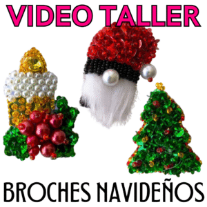 Video Taller “Broches Navideños”