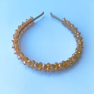 Diadema Delgada en Murano Color Miel (PROMO)