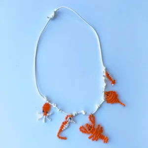 Collar Dijes Marinos en Mostacilla (PROMO)