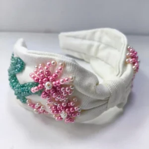 Diadema Tipo Balaca Tela Flor(PROMO)